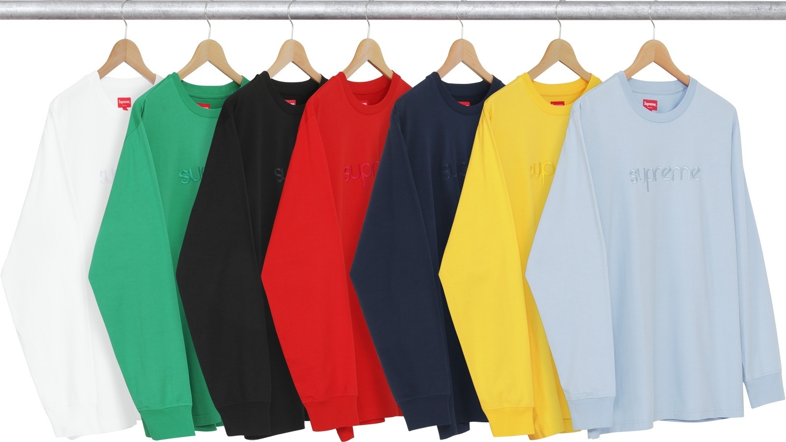 Tonal Embroidered L/S Tee